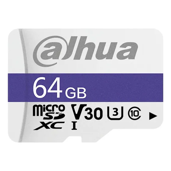 Dahua Tf-c100\u002F64gb Memoria Microsd 64gb Purpura C10 U3 V30 | Cuotas sin interés