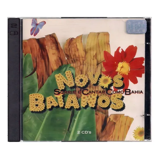 Novos Baianos - Sorrir E Cantar Como Bahia- Cd 2000 Em Jewel Case Produzido Por Warner
