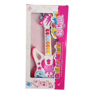 Guitarra Juguete Infantil Con Luz Y Sonido Guitarra Juguete Infantil Con Luz Y Sonido