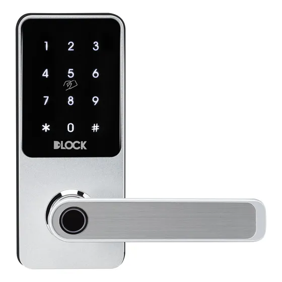Fechadura Digital D Lock - Dl9000 - Lado Direito / Prata