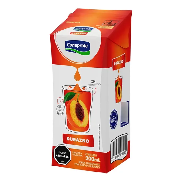 Jugo Durazno Conaprole 200 Ml