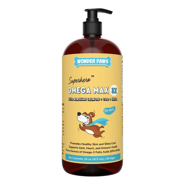 Aceite De Pescado Para Perros Wonder Paws 473 Ml