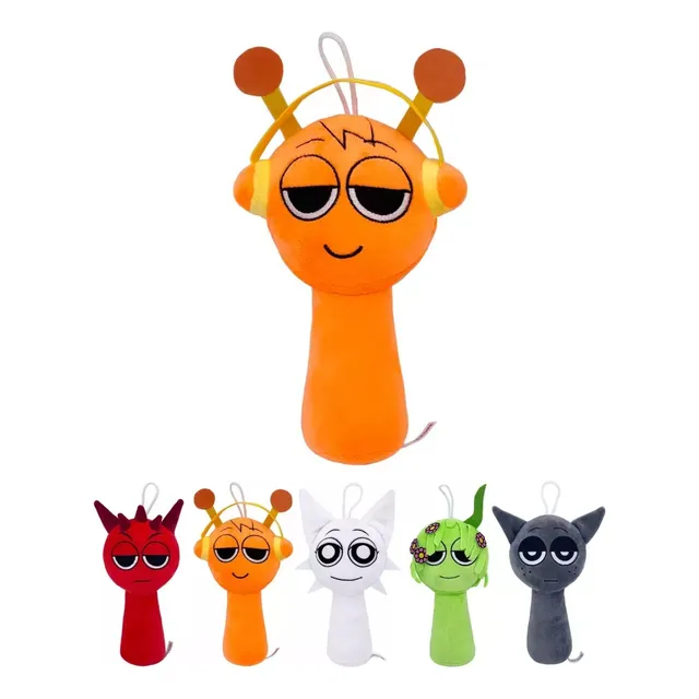 Muñeco Peluche Sprunky Incredibox Juego Ritmo Sonido Sprunki
