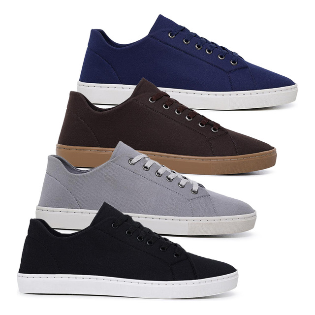 Sapatênis Kit 4 Pares Tênis Masculino Melhor Custo Benefício Sapatênis Kit 4 Pares Tênis Masculino Melhor Custo Benefício