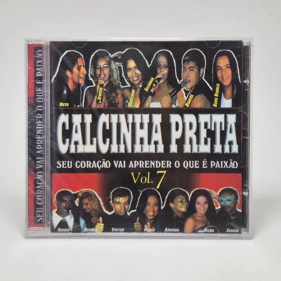 Cd Calcinha Preta - Vol 7 Seu Coração Vai Aprender - Lacrado