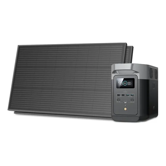 Ecoflow Delta 2 1800 W Con 2 Paneles De 100w Nueva