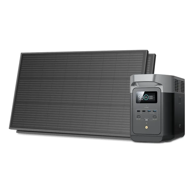 Ecoflow Delta 2 1800 W Con 2 Paneles De 100w Nueva