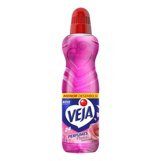 Limpador Veja Perfumes Flores Do Mediterrâneo