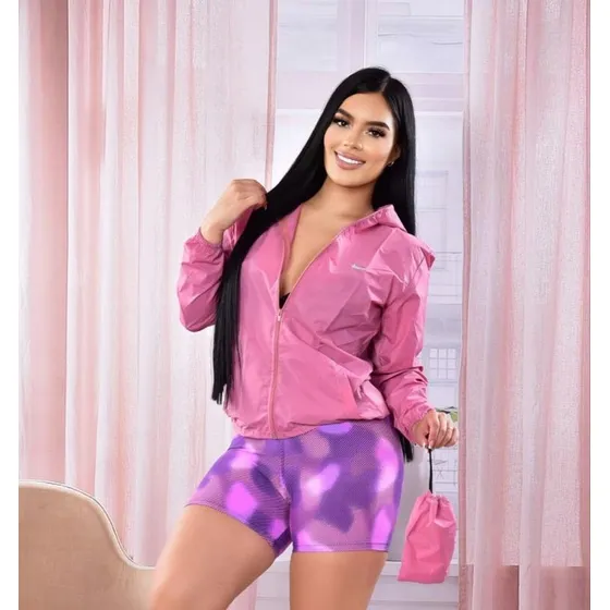 Chaqueta Rompe Viento Ejercicio Dama