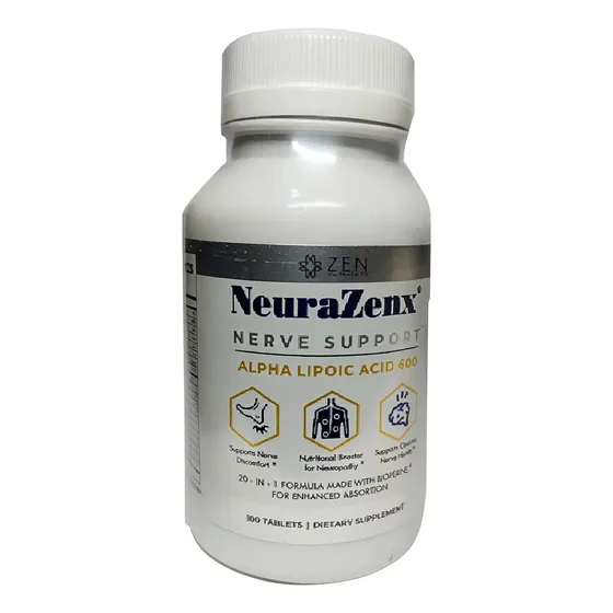 Neurazenx Cápsulas Veganas Ácido Lipoico 100 Unidades Apoyo Nervioso | Cuotas sin interés