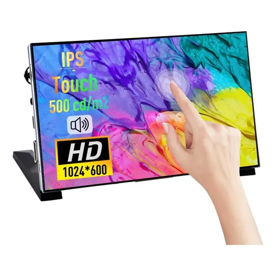 Pantalla Táctil Capacitiva Geeekpi De 7 Pulgadas Para Raspbe