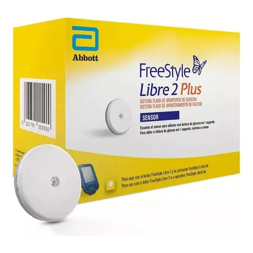 Sensor De Glicose Diabetes Freestyle Libre 2 Plus - 1 Uni