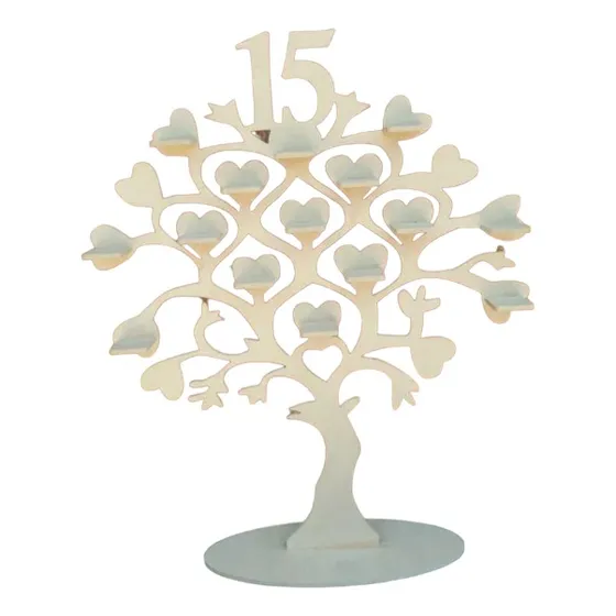 Árbol De La Vida Central P/ Velas Fibrofácil 