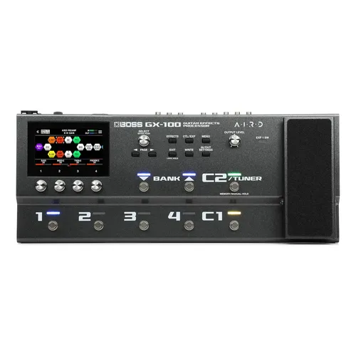 Pedal de efeito Boss Guitar Effects Processor GX-100 preto