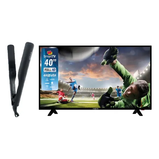 Televisor Enxuta Smart Full Hd 40 + Planchita Evok De
