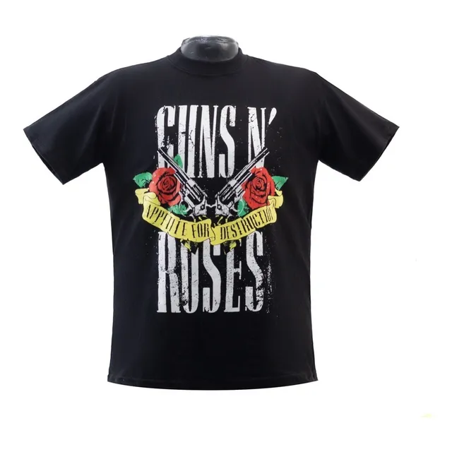Franela Rock Guns And Roses Banda Unisex Algodón