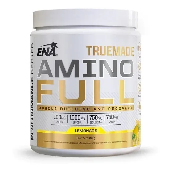 Truemade Amino Full Ena 146g Energia Recuperación Cafeína