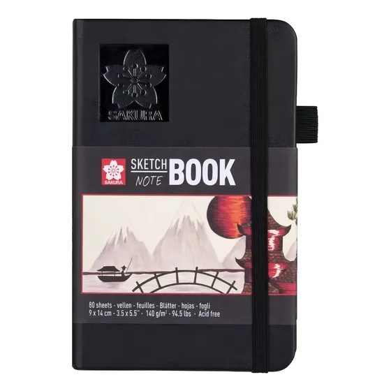 Sakura sketchbooks 9x14 80 hojas lisa unidad x 1 14cm x 9cm