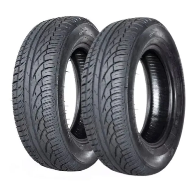 Kit 2 Pneus Aro 15 Remold 185/65r15 Borracha Vipal Promoção