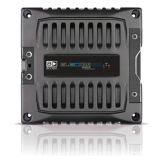 Modulo Amplificador Banda Electra 5k2 5000 Rms 2 Ohm Grave Cor Preto