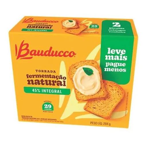 Torrada Integral Bauducco 284g