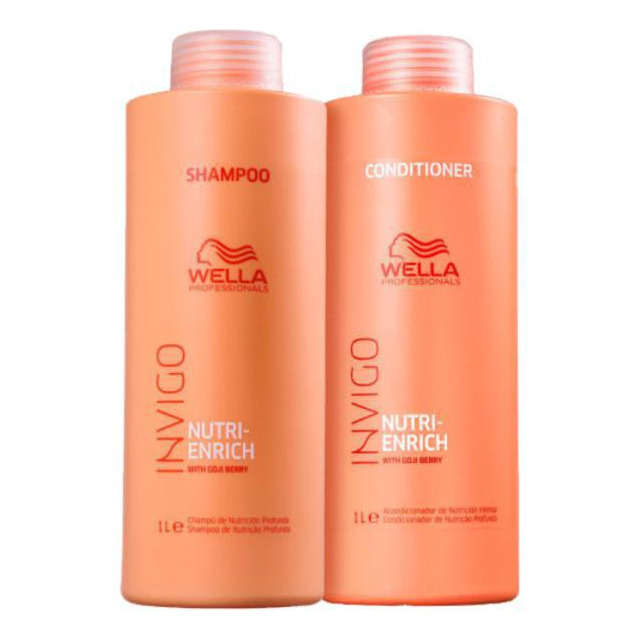 Kit Wella Professionals Shampoo 1l + Condicionador 1l