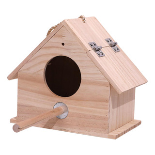 Pajarera Colgante, Caja De Madera Para Pájaros, Lugar Pajarera Colgante, Caja De Madera Para Pájaros, Lugar