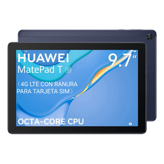 Huawei Matepad T10, Con Tableta 4g Net Work, 16 Gb, Azul Osc Huawei Matepad T10, Con Tableta 4g Net Work, 16 Gb, Azul Osc