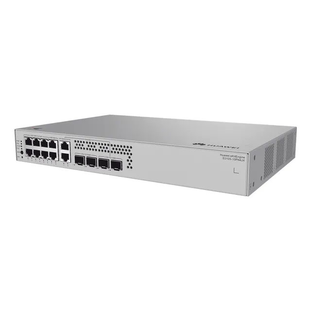Switch Gigabit Administrable Poe Capa 3 / 8 Puertos 10/100/1