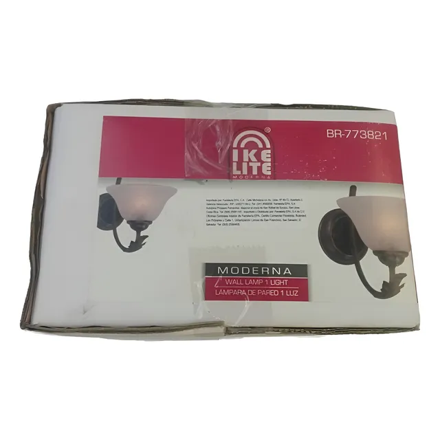 Lampara De Pared De Una Luz, Nueva Ver Descripcion