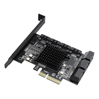 Adaptador Pcie, Pcie Compatível Com Sata 3.0 X4 10 Porta Adaptador Pcie, Pcie Compatível Com Sata 3.0 X4 10 Porta
