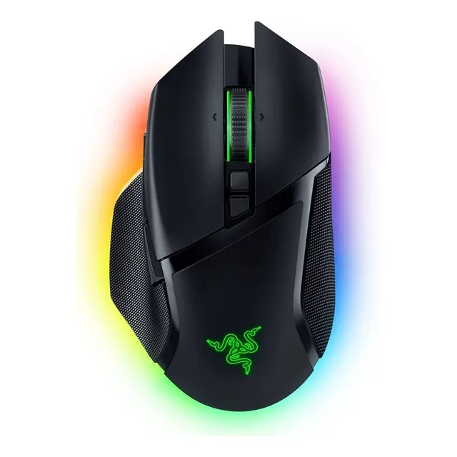 Mouse gamer de juego inalámbrico recargable Razer Basilisk V3 Pro RZ01-04620100-R3U1 negro