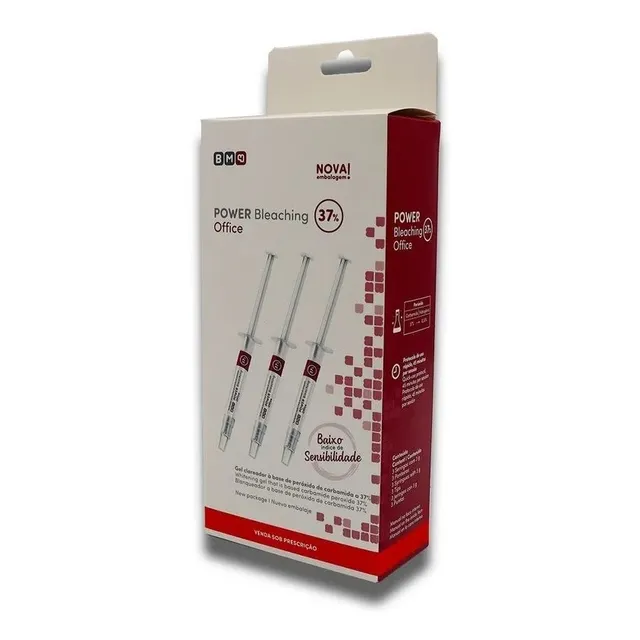 Blanqueamiento Bm4 Power Bleaching Office 37% X3 Jeringas