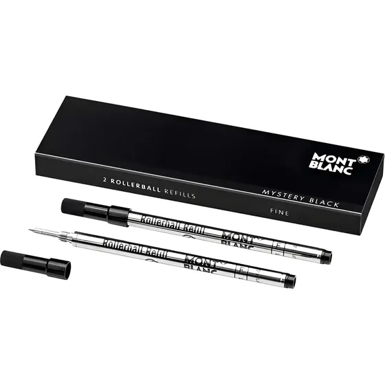 Tinta Set Repuesto Roller Montblanc - Fine Mystery Black