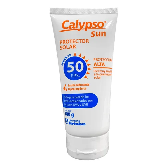 Protector Solar Calypso 50 Fps 180 Grs - Mundo Trabajo
