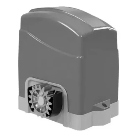 Motor portão eletrônico deslizante bluetooth wifi cor cinza e preto frequência 50/60 Hz 127V agl izzy 300