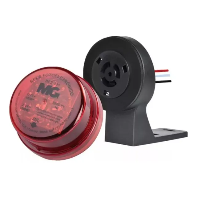 Sensor Relé Fotoelétrico Rfe131 + Base Suporte - Margirius