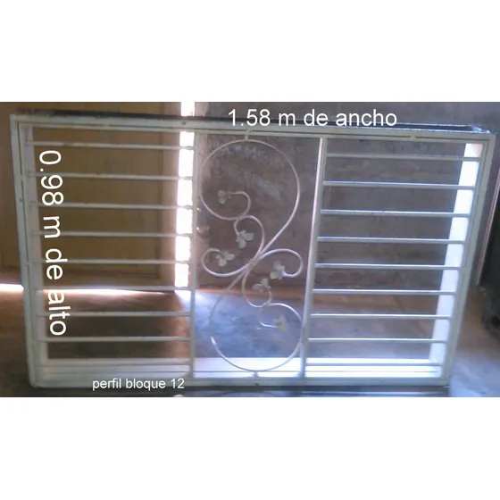 Rejas Para Ventana En Perfil Bloque 12