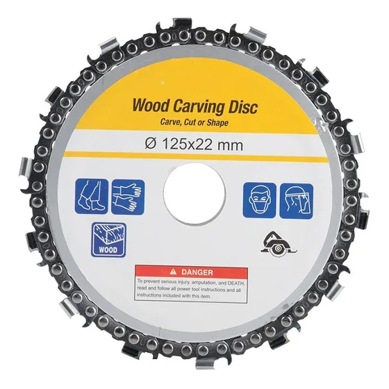Disco de cadena para motosierra para lijadoras y amoladoras 7/8
