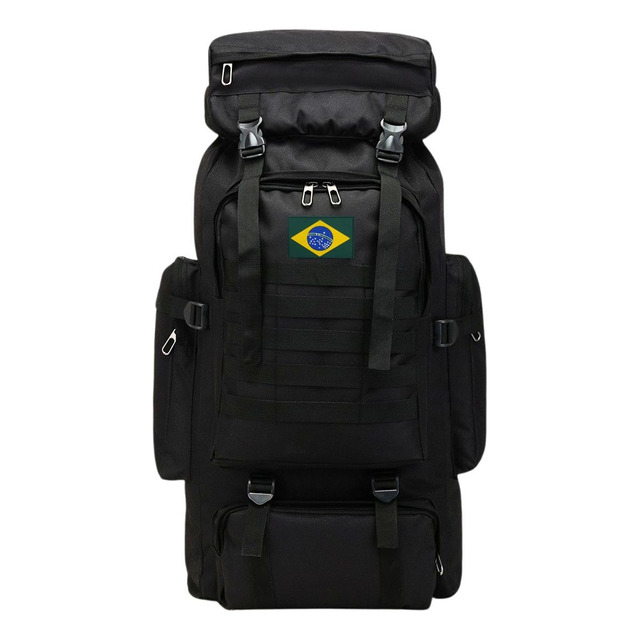 Mochila Feminina Masculina Cargueira 80l Mochilão Reforçada Mochila Feminina Masculina Cargueira 80l Mochilão Reforçada