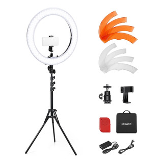Aro De Luz Led Neewer Color Blanco Frío 48cms Maquillaje Aro De Luz Led Neewer Color Blanco Frío 48cms Maquillaje