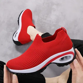 Nike de mujer rojos best sale