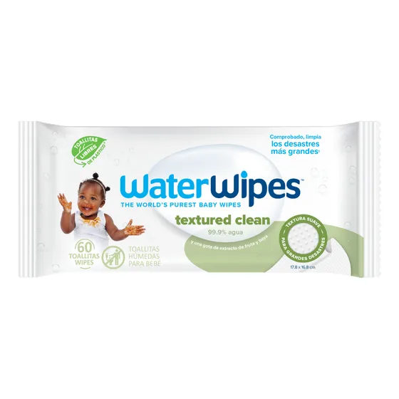 Toallitas Húmedas Waterwipes Textured Clean 60 Unds