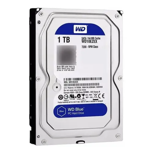 Hd Wd 1tb Sata 7200 64mb 3,5 Western Digital Blue Dsk | MercadoLivre