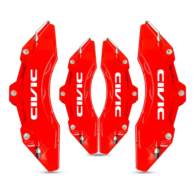 Capa Pinça Freio Kit 4 Peças Compativel Civic 07 A 2015