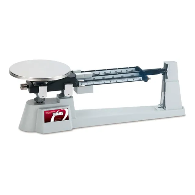 Balanza Mecánica Con Brazo Triple Con Placa De Acero