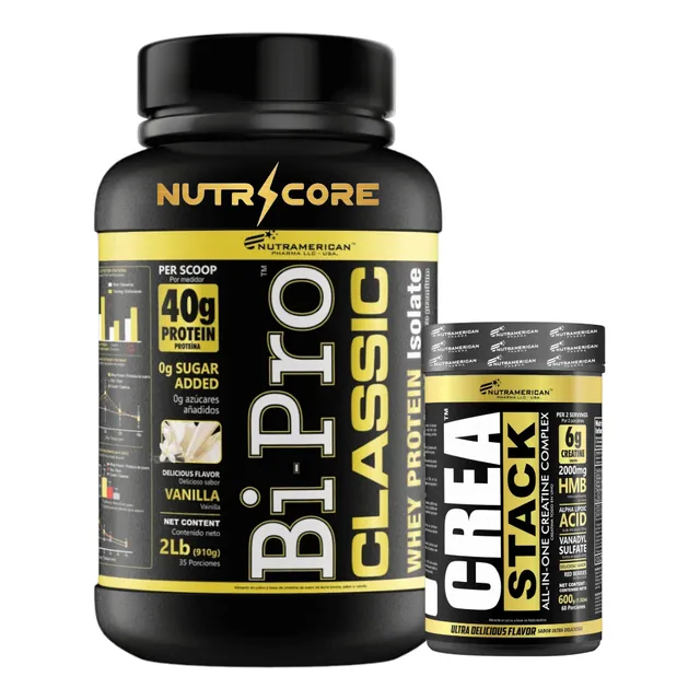 Prote Bipro 2 Lb + Crea Stack - Unidad a $284990
