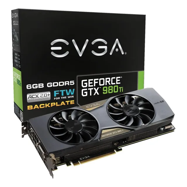 Evga Geforce Gtx 980 Ti 6gb Ftw Gaming Acx 2.0+ ,  Usada!!