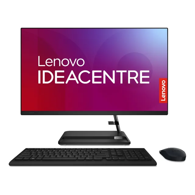 Lenovo Aio 3 Core I7 16g Ram-1tb Ssd 27  Fhd Mouse/kb Wls Negro
