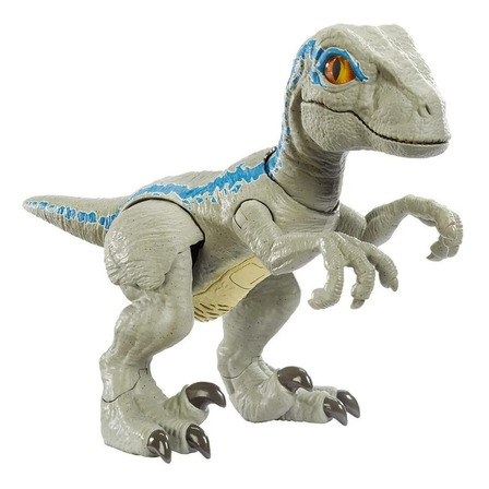 Figura de ação Jurassic World: O Mundo dos Dinossauros Blue Primal Pal GFD40 de Mattel
